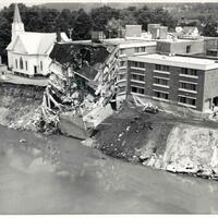 Jones Memorial Hospital collapsing