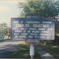 Historical Marker for Charles Courtney