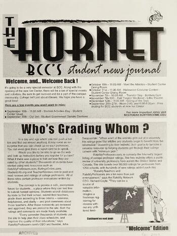 The Hornet, Fall 2002