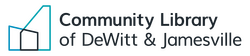 Community Library of DeWitt & Jamesville logo